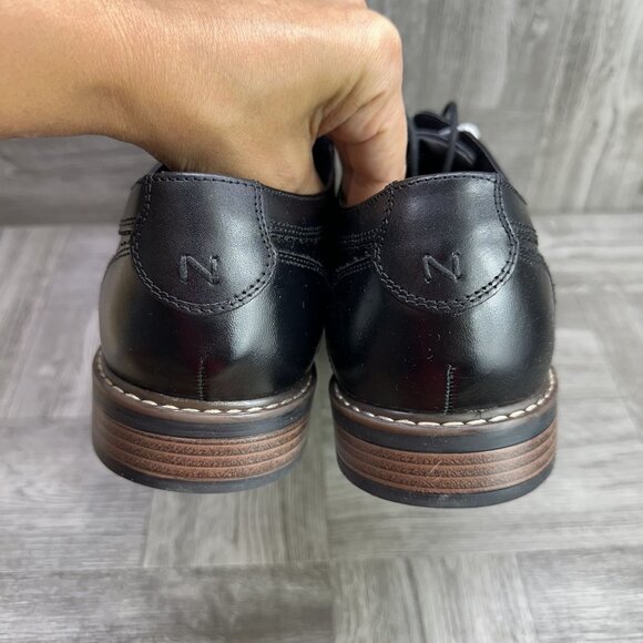 Nunn Bush Hayden Men's 13 Cap Toe Oxford Black Dress Shoes - Picture 6 of 8